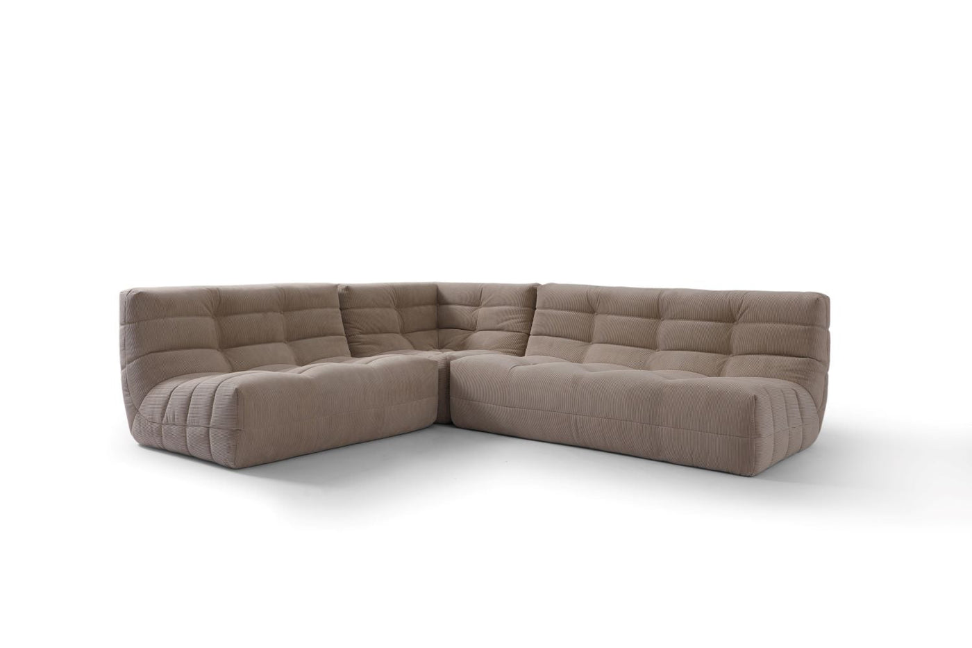 Russo2 sectional 3 piece sofa