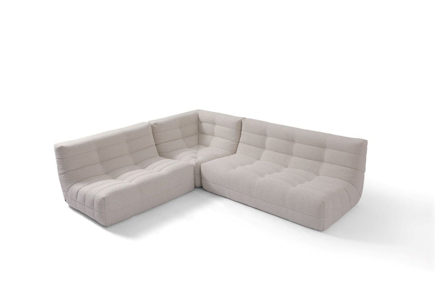 Russo2 sectional 3 piece sofa